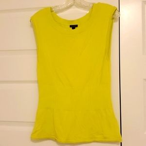 Ann Taylor yellow/green blouse
